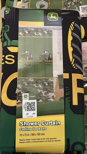John deere shower curtain - shower,